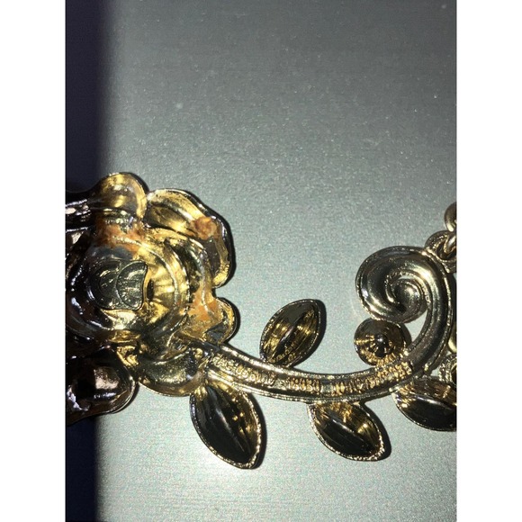 Disney Store London Beauty and the Beast Belle Rose Princess 15" Necklace! - Picture 6 of 11